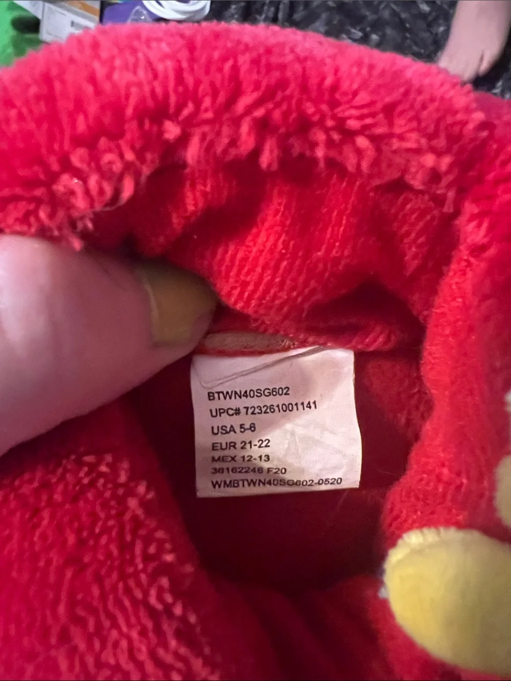 Small Fry Toddler Slippers 5/6